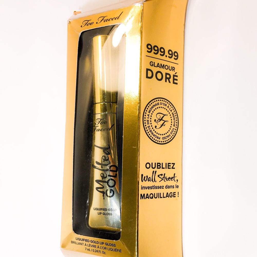 TooFaced Melted Gold Liquid Lip Limited Edition